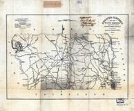 Chester District 1825 surveyed 1818, South Carolina State Atlas 1825 Surveyed 1817 to 1821 aka Mills's Atlas